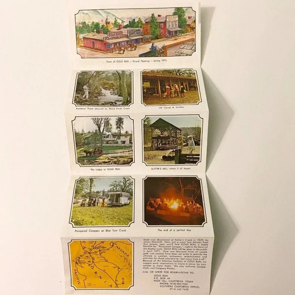 Vintage 1970s Dude Ranch For Pampered Campers Motor Homes California Brochure - Picture 10 of 12